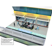 American Dioramas 1/64 GP Paddock Diorama Team Black