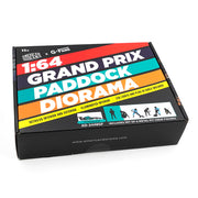 American Dioramas 1/64 GP Paddock Diorama Team Black