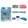 American Dioramas 1/64 Metal Tools Blue Set A