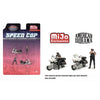 American Dioramas 1/64 Speed Cop Figure Set