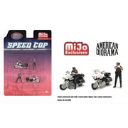 American Dioramas 1/64 Speed Cop Figure Set