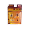 American Dioramas 1/64 Courier Service Figure Set