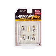 American Dioramas 1/64 Off Road Adventure 2 Figure Set