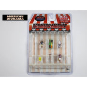 American Dioramas 1/64 Farmer's Market Figure Set