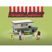 American Dioramas 1/64 Farmer's Market Figure Set