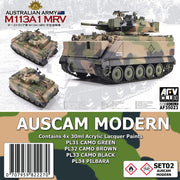 AFV Club 1/35 Australian Army M113A1 MRV  and SMS SET02a Auscam Modern Colour Set Bundle
