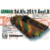 AFV 35063 1/35 German Sd.Kfz. 25 Ausf.D Half-Track