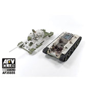 AFV 35S55 1/35 T-34/85 1944 Factory No.183 Full Interior with Clear Turret and Upper Hull Parts