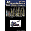 AFV AG35039 1/35 155mm Howitzer Ammo Set (Brass)