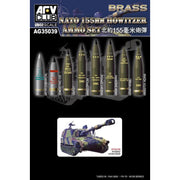 AFV AG35039 1/35 155mm Howitzer Ammo Set (Brass)