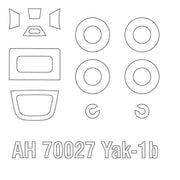 Arma Hobby 70027 1/72 Yakovlev Yak-1b Expert Set