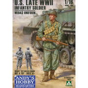 Andys Hobby Headquarters 005 1/16 US Infantry Figure Late WWII/Korean War M1943 Uniform