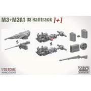 Andy's Hobby HQ 1/35 M3 and M3A1 US WWII Halftrack Model Kit