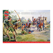 Airfix A06702V 1/76 Robin Hood Sherwood Castle & Figurines Set