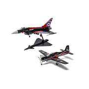 Airfix A40003 1/72 Eurofighter Typhoon FGR.4 "Blackjack" & Shorts Tucano T.1 Twin Pack
