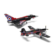 Airfix A40003 1/72 Eurofighter Typhoon FGR.4 "Blackjack" & Shorts Tucano T.1 Twin Pack