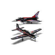 Airfix A40003 1/72 Eurofighter Typhoon FGR.4 "Blackjack" & Shorts Tucano T.1 Twin Pack