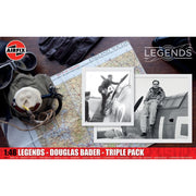 Airfix A40101 1/48 Legends Douglas Bader Triple Pack