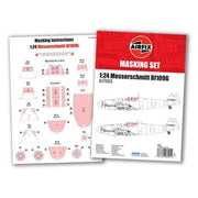 Airfix A65009 Masking Set for 1/24 Messerschmitt Bf109G-5/6