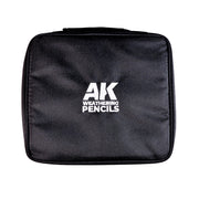 AK Interactive Weathering Pencils Full Range in Cloth Case with Zipper