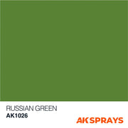 AK Interactive 1026 Russian Green Spray Paint 150ml