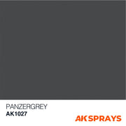 AK Interactive 1027 Panzergrey Dunkelgrau Spray Paint 150ml