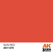 AK Interactive AK11279 Colour Punch Ultra Pigmented Sun Red 17 ml (3rd Generation)