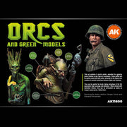 AK Interactive AK11600 Orcs and Green Creatures 3rd Generation Acrylic Paint Set