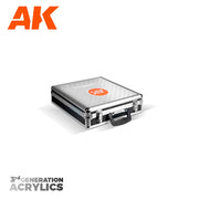 AK Interactive 11702 Briefcase 100 Colors Acrylic Paint Set (3rd Generation)