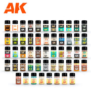 AK Interactive 11708 Plastic Briefcase 52 Enamel Colours Paint Set