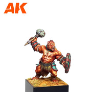 AK 11777 Signature Set Sergio Vilches 14 Acrylic Paints with Figure Starter Set (3rd Generation)