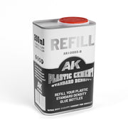 AK Interactive AK12003-B Plastic Model Glue Plastic Cement Standard Density Refill 200ml