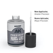 AK Interactive 12101 Precision Paneliner Light Grey 30ml