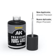 AK Interactive 12102 Precision Paneliner Black 30ml