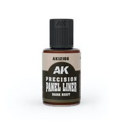 AK Interactive 12106 Precision Paneliner Dark Rust 30ml