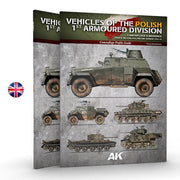 AK Interactive 130010 Book Vehicles Of The Polish 1st Armoured Division Camouflage Profile Guide English