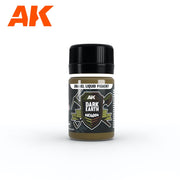 Ak Interactive AK14033 Mud Set Enamel Liquid Pigment