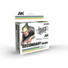 AK Interactive AK16022 The Inks Secondary Colours Set