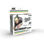 AK Interactive AK16022 The Inks Secondary Colours Set