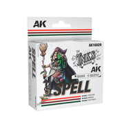 AK Interactive 16029 The INKS Spell Colors Set Acrylic Ink Set 3 Colours