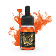 AK Interactive 16043 The INKS Fluor Orange 30ml Acrylic Ink