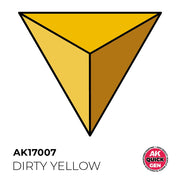 AK Interactive 17007 Quick Gen Dirty Yellow 18ml Acrylic Paint