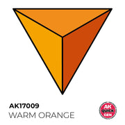 AK Interactive 17009 Quick Gen Warm Orange 18ml Acrylic Paint