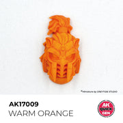 AK Interactive 17009 Quick Gen Warm Orange 18ml Acrylic Paint