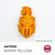 AK Interactive 17010 Quick Gen Warm Yellow 18ml Acrylic Paint