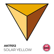 AK Interactive 17012 Quick Gen Solar Yellow 18ml Acrylic Paint