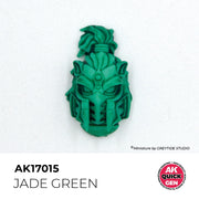 AK Interactive 17015 Quick Gen Jade Green 18ml Acrylic Paint