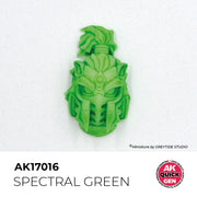 AK Interactive 17016 Quick Gen Spectral Green 18ml Acrylic Paint