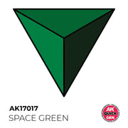 AK Interactive 17017 Quick Gen Space Green 18ml Acrylic Paint
