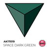 AK Interactive 17019 Quick Gen Space Dark Green 18ml Acrylic Paint